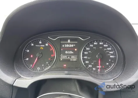 2015 Audi A3 2.0T Premium из США, поврежденный, VIN WAUEFGFF3F1133098